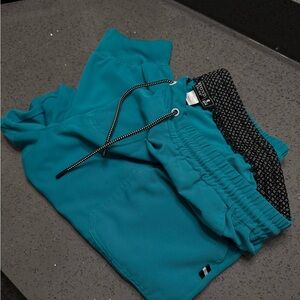 Beyond Scrubs Teal Joggers